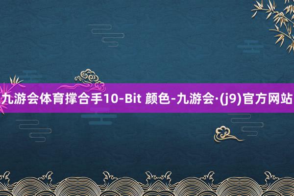 九游会体育撑合手10-Bit 颜色-九游会·(j9)官方网站